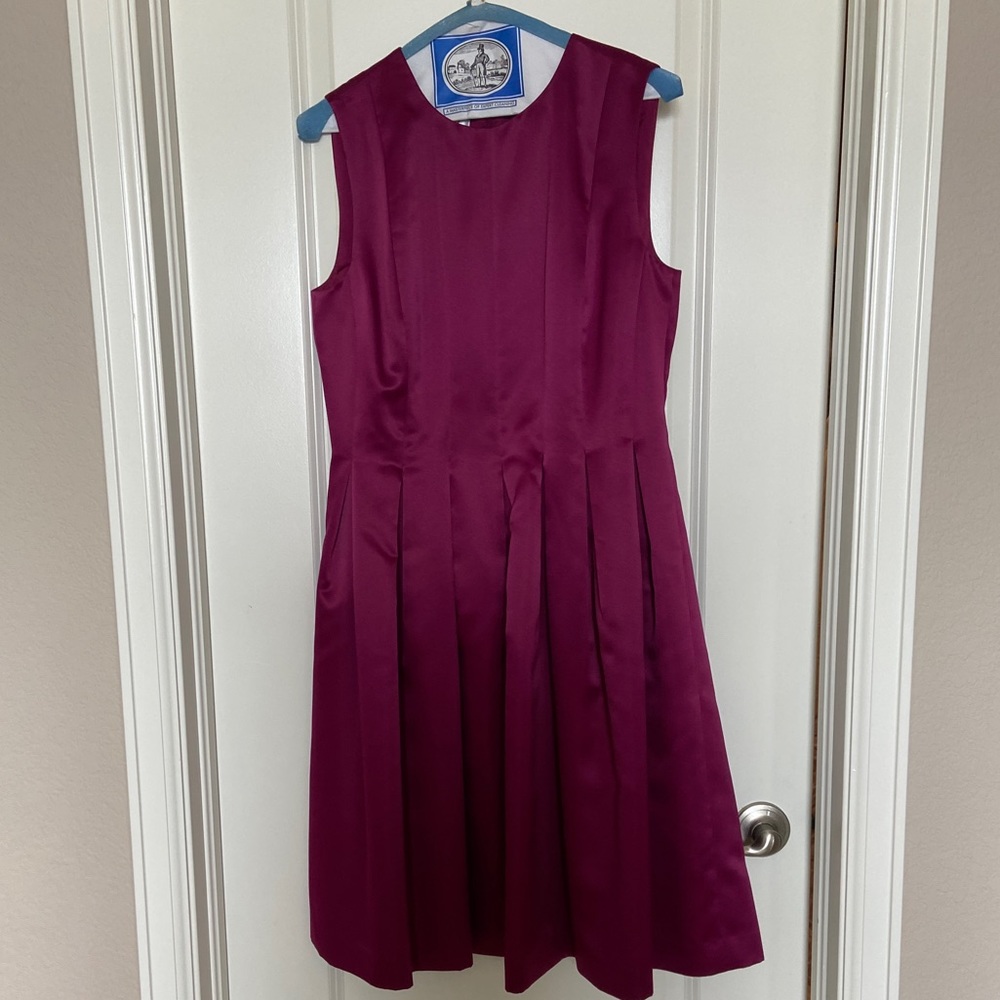 NWOT Talbots Ted Violet Sleeveless Dress Size 10P